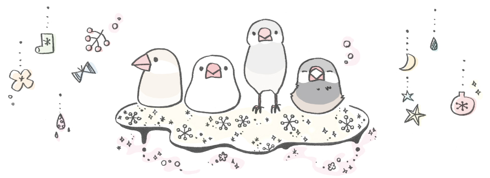 イラストギャラリーがオープンしました 文鳥デイズ