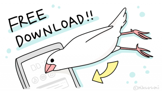 イラスト ダウンロード 文鳥デイズ イラスト ダウンロード 文鳥デイズ